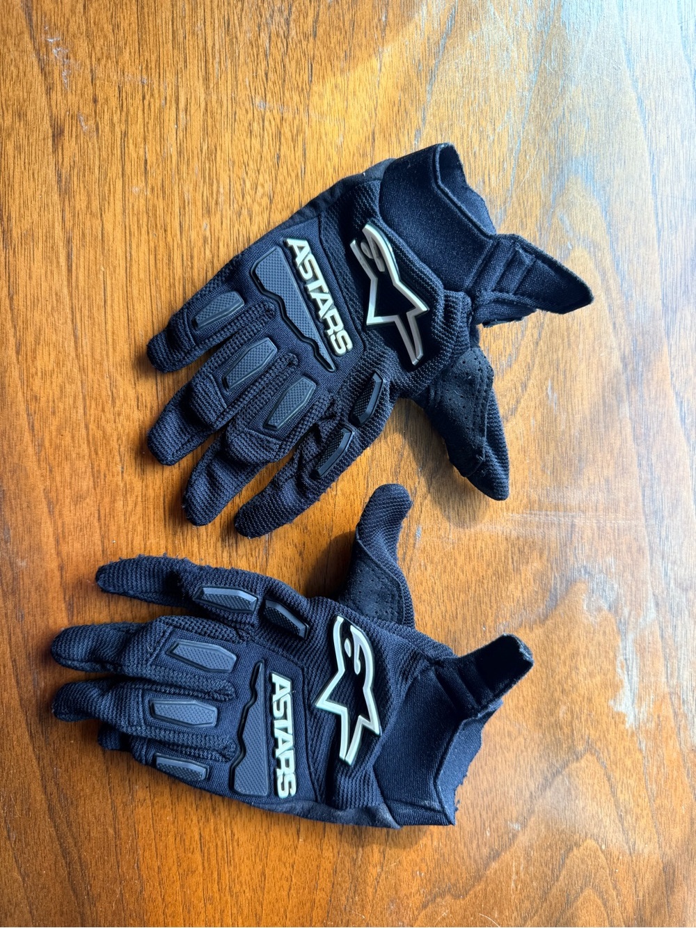 Alpinestars Youth Full Bore Gloves Black/White
